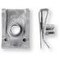 Clip écrou 24x16,5mm pour vis Ø 6 ép. de tôle 0,5-2mm
